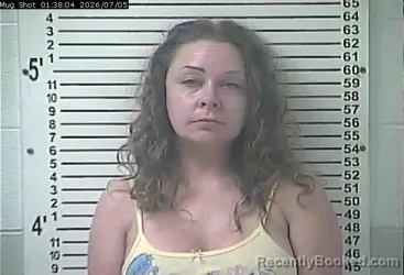 Mugshot of KELLY LYNN MORRISON booked in Hardin County, Kentucky on July 5, 2026