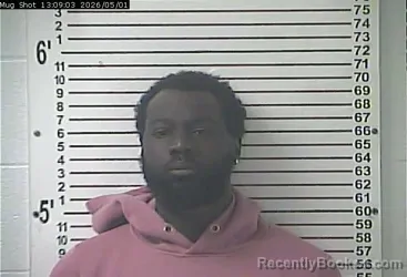 Mugshot of KENDALL MAURICE NICHOLS booked in Hardin County, Kentucky on May 1, 2026