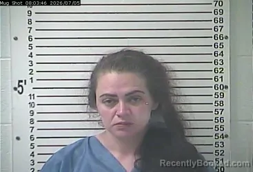 Mugshot of KIRSTIN BROOKE SMITH booked in Hardin County, Kentucky on July 5, 2026