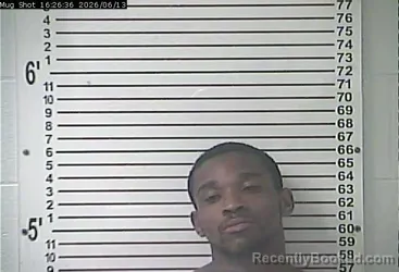 Mugshot of KHOREY WILLIAM THOMAS booked in Hardin County, Kentucky on June 13, 2026