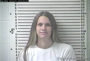 Mugshot of KRISTA JACINDA VARNER booked in Hardin County, Kentucky on June 26, 2026