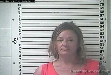 Mugshot of LARANDA LEIGH ARMES WEHMEYER booked in Hardin County, Kentucky on June 25, 2026