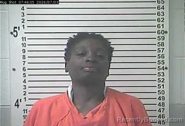 Mugshot of LATONYA NICOLE WESTON booked in Hardin County, Kentucky on July 3, 2026
