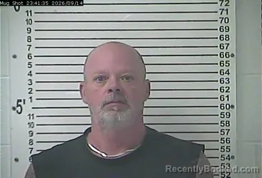 Mugshot of Louis Anthony Witt booked in Hardin County, Kentucky on September 15, 2026
