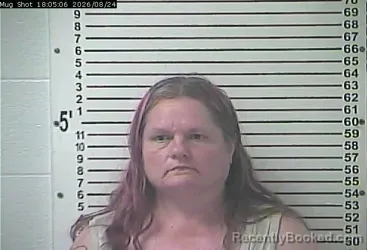 Mugshot of Marsha Marie Baxter booked in Hardin County, Kentucky on August 24, 2026