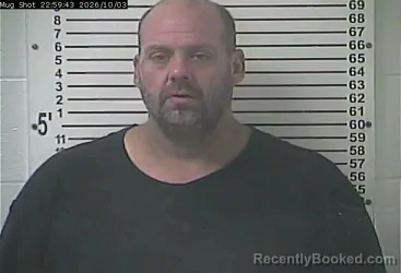 Mugshot of Michael Andrew Force booked in Hardin County, Kentucky on October 3, 2026