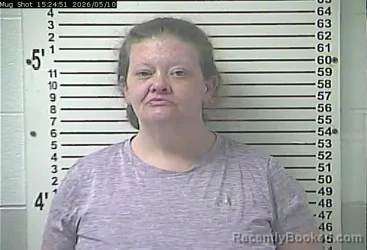 Mugshot of MARY ELIZABETH GREER booked in Hardin County, Kentucky on May 10, 2026