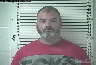 Mugshot of Matthew Ray Gordon booked in Hardin County, Kentucky on July 27, 2026