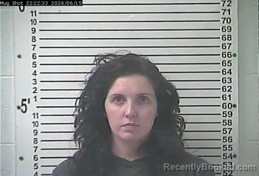 Mugshot of MEGHAN MARIE HYERS booked in Hardin County, Kentucky on June 15, 2026