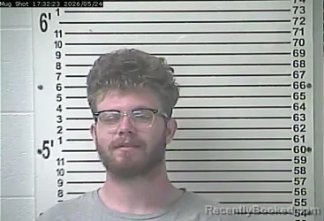Mugshot of MATTHEW TYLER JONES booked in Hardin County, Kentucky on May 24, 2026