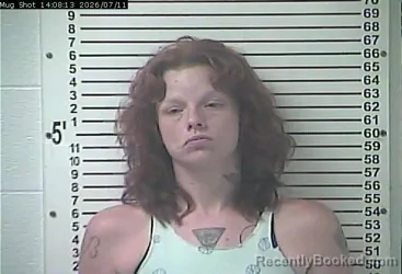 Mugshot of MEGAN SHERAI LAFOLLETTE booked in Hardin County, Kentucky on July 11, 2026