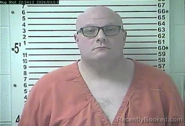 Mugshot of MATTHEW ALLEN ROOD booked in Hardin County, Kentucky on March 13, 2026