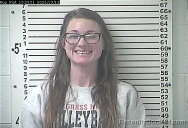 Mugshot of MARISSA JEAN SIMMONS-HAYES booked in Hardin County, Kentucky on March 13, 2026