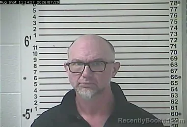 Mugshot of Michael Paul Stallings booked in Hardin County, Kentucky on July 29, 2026