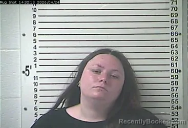 Mugshot of MADISON JUSTICE TATUM booked in Hardin County, Kentucky on April 24, 2026