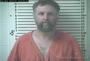 Mugshot of NATHAN TOMAS BROWN booked in Hardin County, Kentucky on June 26, 2026