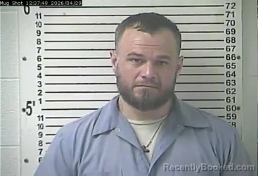 Mugshot of NICOLAS MARTIN COMLEY booked in Hardin County, Kentucky on April 29, 2026