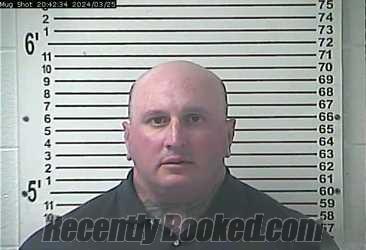 Booking photo from Hardin County, Kentucky