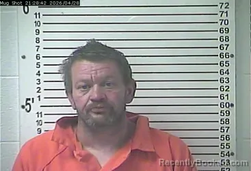 Mugshot of NORMAN LEE HORTON booked in Hardin County, Kentucky on April 28, 2026
