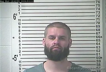 Mugshot of NICHOLAS PETER NORRIS booked in Hardin County, Kentucky on March 18, 2026