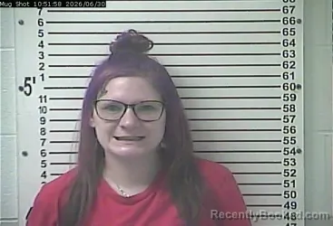 Mugshot of NICOLE MICHELLE WELTON booked in Hardin County, Kentucky on June 30, 2026
