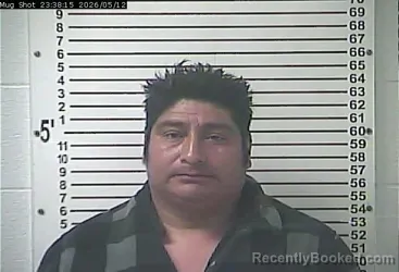 Mugshot of PABLO GOMEZ SANTIZ booked in Hardin County, Kentucky on May 13, 2026