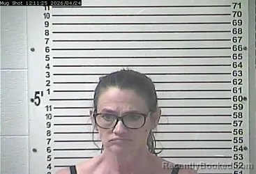 Mugshot of PAMELA MARIE SIPES booked in Hardin County, Kentucky on April 24, 2026