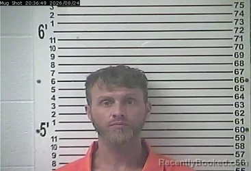 Mugshot of Patrick Lee White booked in Hardin County, Kentucky on August 24, 2026