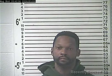 Mugshot of QWAVELLE QUANTAIE WILLIAMS booked in Hardin County, Kentucky on March 20, 2026