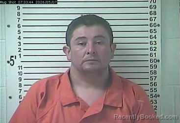 Mugshot of REY DAVID AGUILERA LIMON booked in Hardin County, Kentucky on May 7, 2026