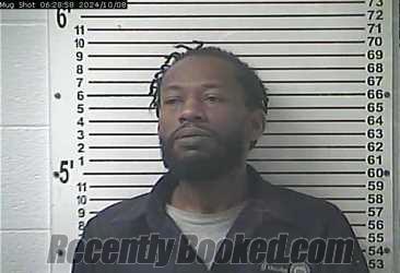Booking photo from Hardin County, Kentucky