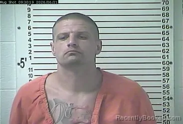 Mugshot of RYAN ALLEN GUTHRIE booked in Hardin County, Kentucky on June 21, 2026