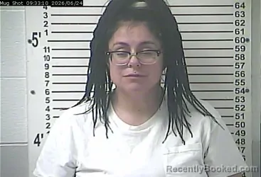 Mugshot of REGINA AMBER HUFFMAN booked in Hardin County, Kentucky on June 24, 2026