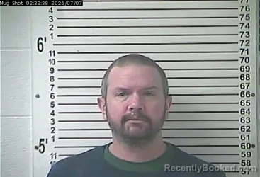Mugshot of ROBERT ANDREW MORRIS booked in Hardin County, Kentucky on July 7, 2026