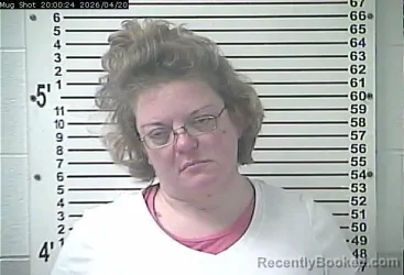 Mugshot of REBECCA RAE POPHAM-LIND booked in Hardin County, Kentucky on April 20, 2026