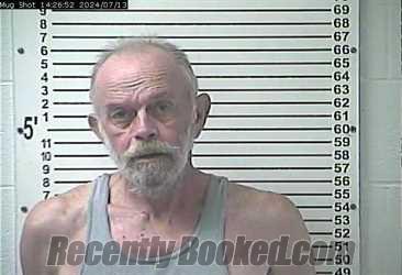 Booking photo from Hardin County, Kentucky