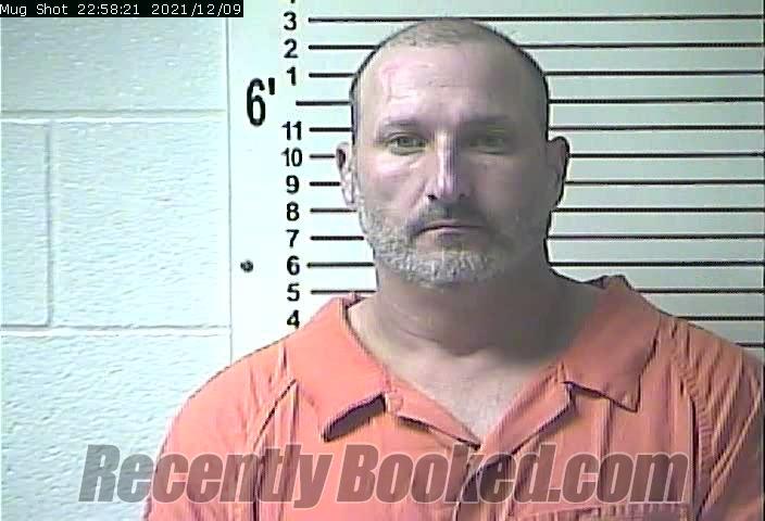 Booking photo from Hardin County, Kentucky