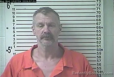 Mugshot of RICHARD TODD SHELL booked in Hardin County, Kentucky on July 1, 2026