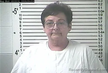 Mugshot of RHONDA ROBINSON TATE booked in Hardin County, Kentucky on April 24, 2026
