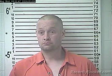 Mugshot of SEAN ELLIOT GOODE booked in Hardin County, Kentucky on March 9, 2026
