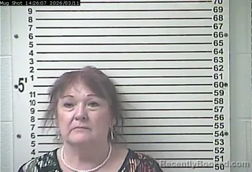 Mugshot of SHARON RENEA HEATH booked in Hardin County, Kentucky on March 11, 2026