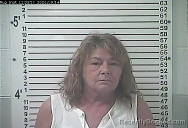 Mugshot of Sherry Lynn Jacques booked in Hardin County, Kentucky on September 14, 2026