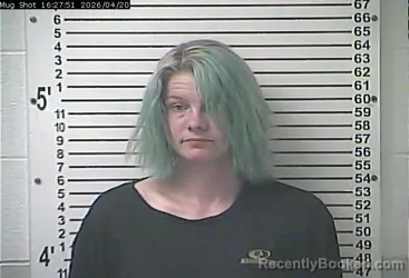 Mugshot of SAMANTHA NICOLE LAWRENCE booked in Hardin County, Kentucky on April 20, 2026