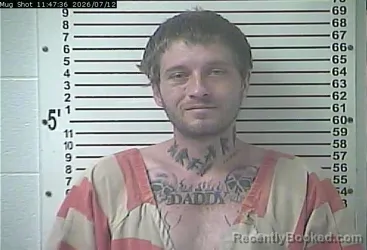 Mugshot of SAMUEL HAROLD LOCKRIDGE booked in Hardin County, Kentucky on July 12, 2026
