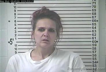 Mugshot of Savannah Marie Rose Mitchell booked in Hardin County, Kentucky on September 15, 2026