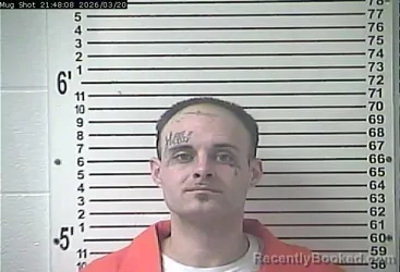 Mugshot of SETH MICHAEL SMITH booked in Hardin County, Kentucky on March 20, 2026