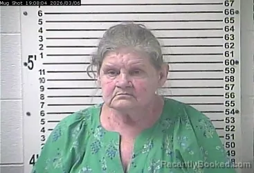 Mugshot of SHARON ANN WILLIAMS booked in Hardin County, Kentucky on March 6, 2026