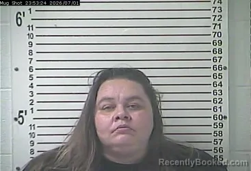 Mugshot of TOMIKA KAY BERNARDI booked in Hardin County, Kentucky on July 2, 2026