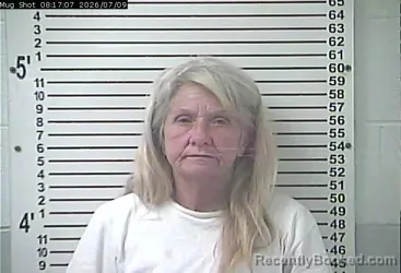 Mugshot of TERESA GAIL BOWLES booked in Hardin County, Kentucky on July 9, 2026