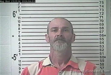 Mugshot of THOMAS EDWARD CLARK booked in Hardin County, Kentucky on June 23, 2026